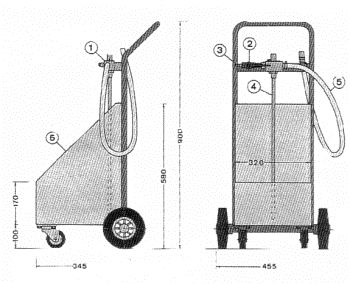 The Trolley makes it easy to get around where the space is narrow. Even steps are easily forced